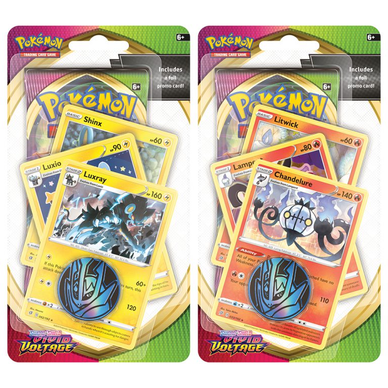 Vivid Voltage Blisters - Luxray of Chandelure
