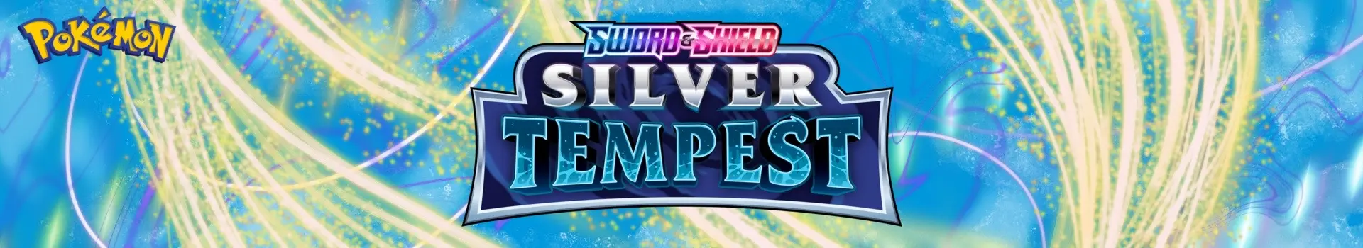 Pokemon set Silver Tempest banner