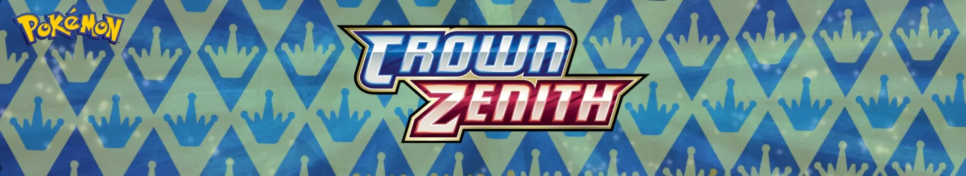 Pokemon set Crown Zenith banner