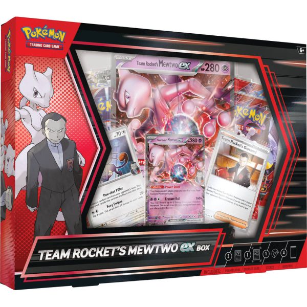 Team Rocket Mewtwo EX Box