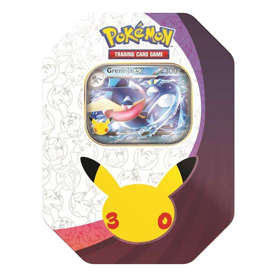 30th Celebration - ex Tin - Greninja